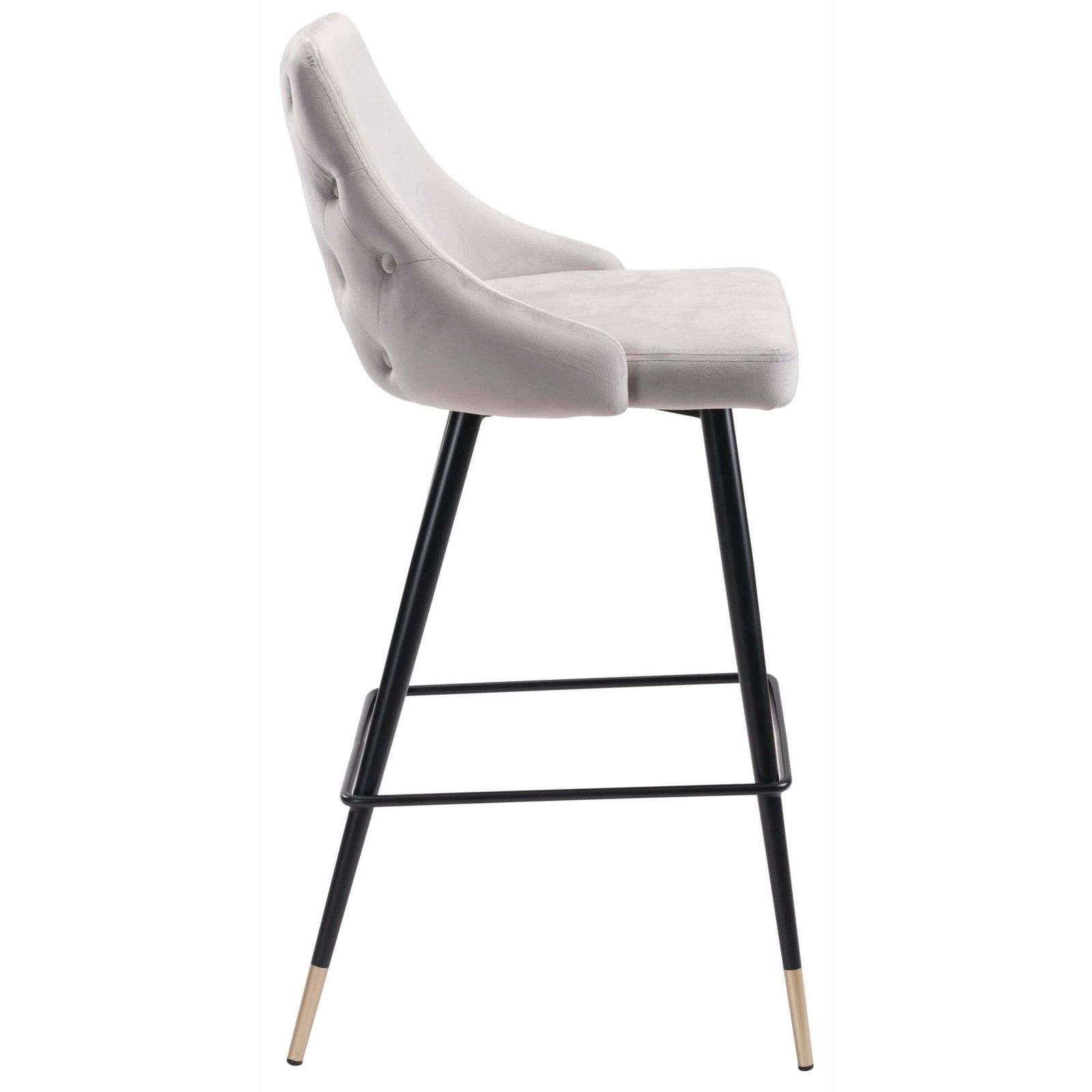 Piccolo Bar & Counter Chair, Gray - Image 3
