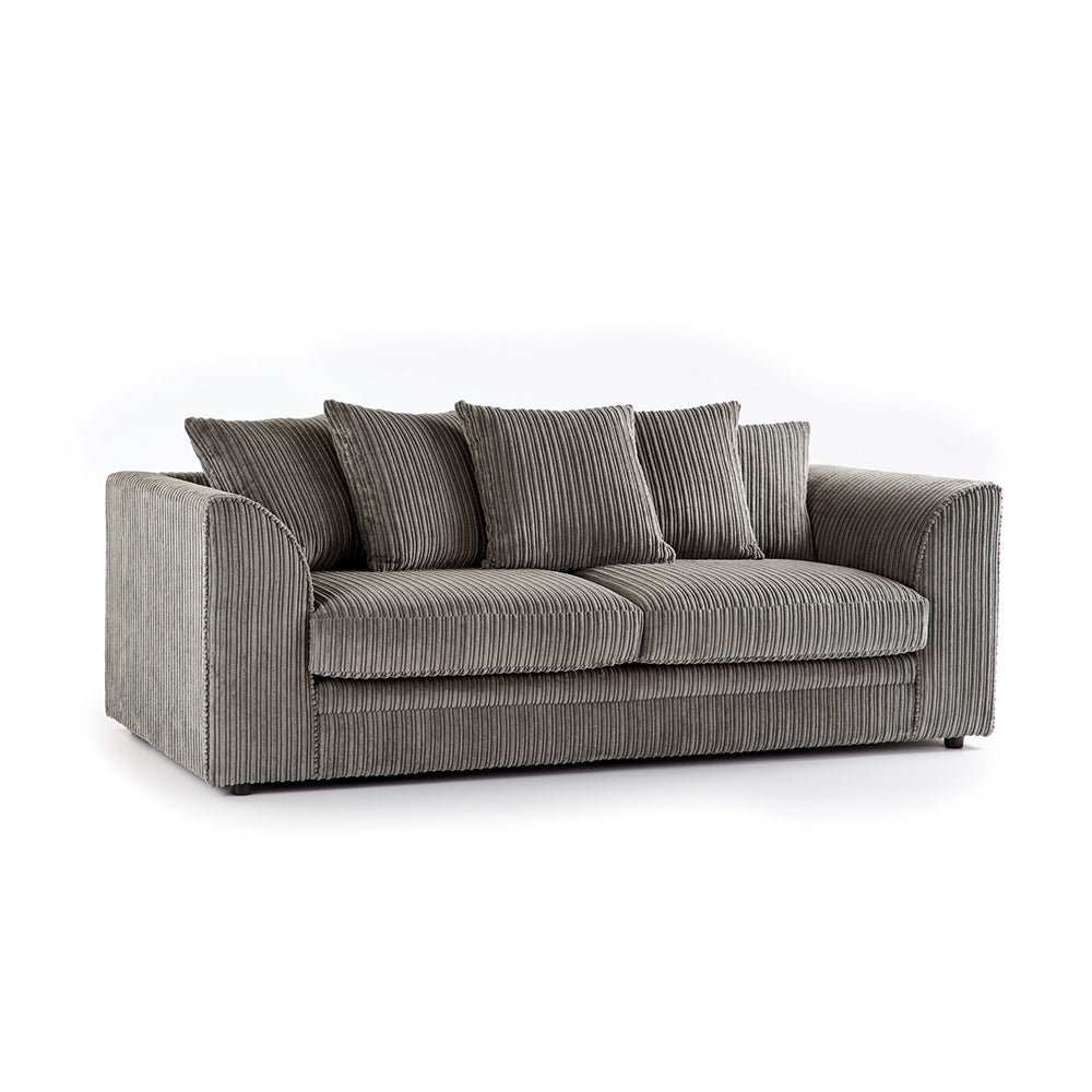 Tarriro 3 Seater Jumbo Cord Sofa - Image 3