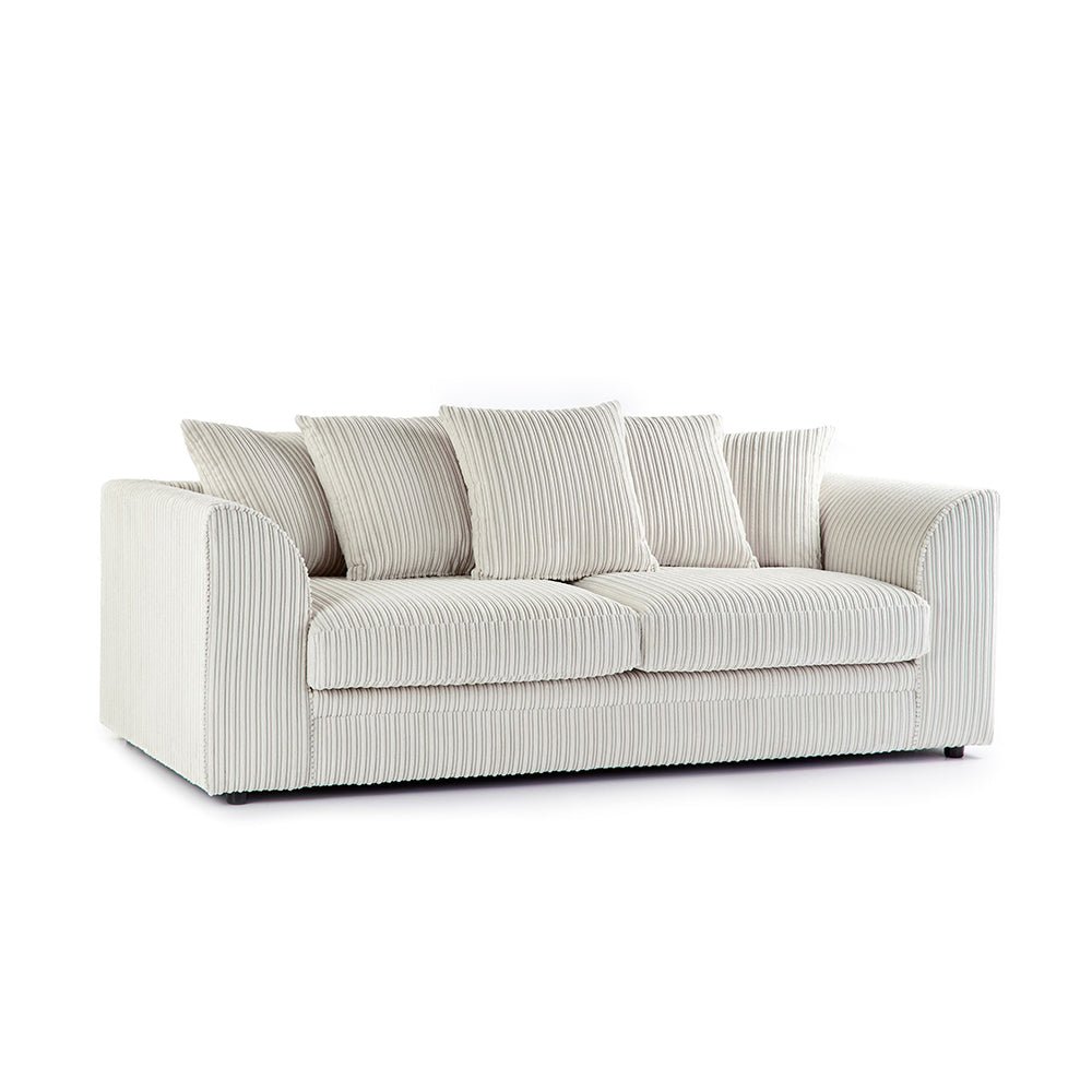 Tarriro 3 Seater Jumbo Cord Sofa - Image 5