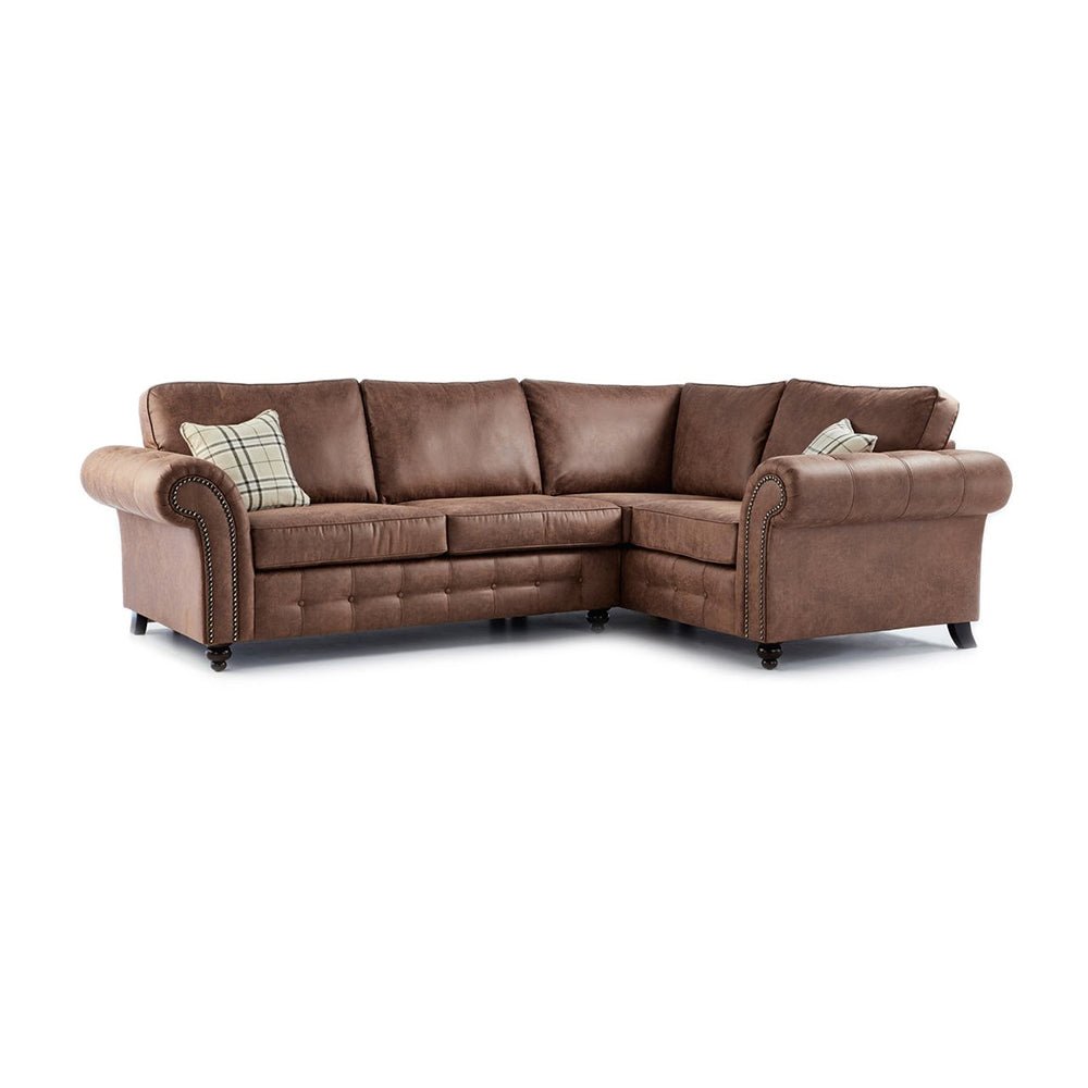 Sunningdale Faux Leather Corner Sofa (2C1) - Image 4