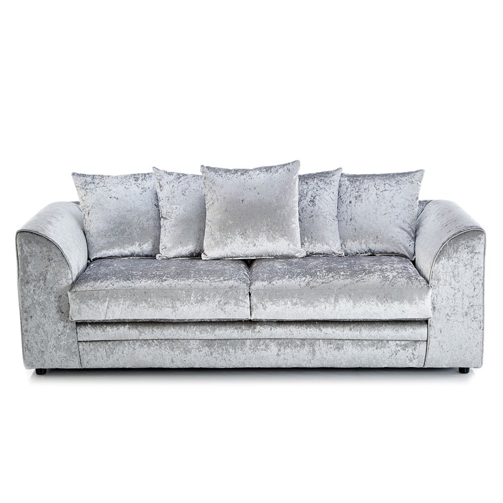 Tarriro Crushed Velvet Sofa Suite - Image 2