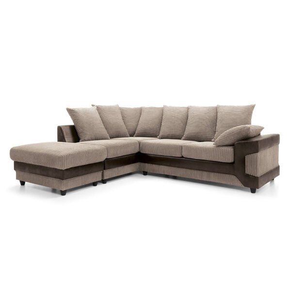 Ruth Jumbo Cord Corner Sofa