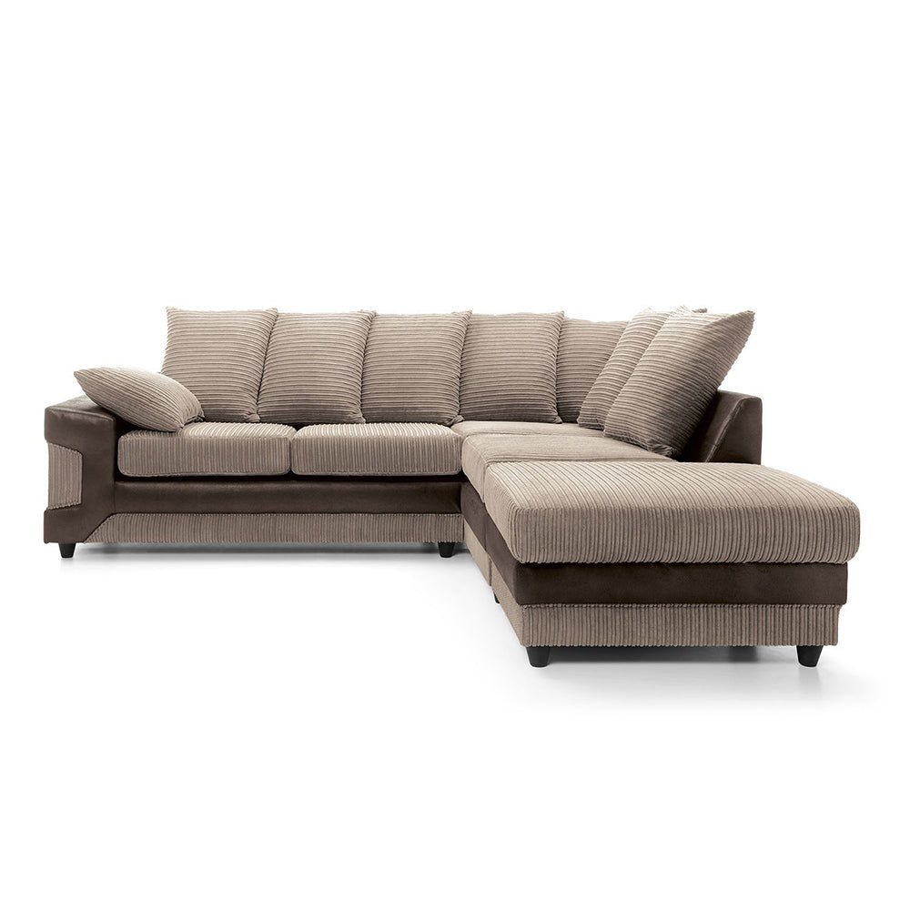 Ruth Jumbo Cord Corner Sofa - Image 8