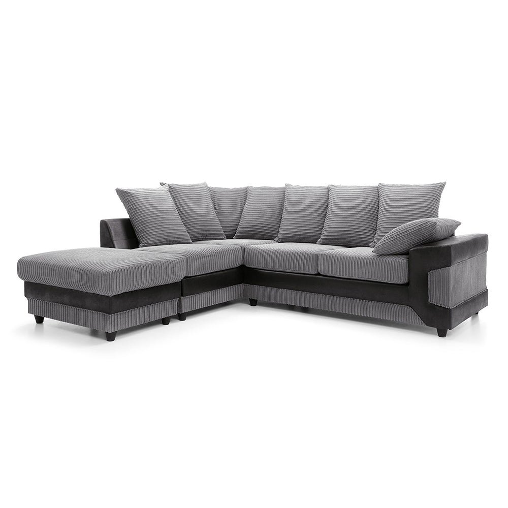Ruth Jumbo Cord Corner Sofa - Image 4