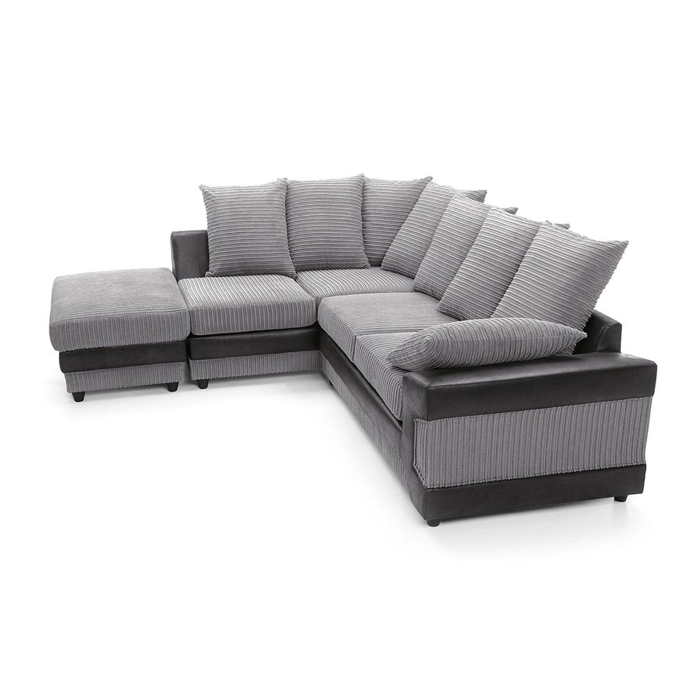 Ruth Jumbo Cord Corner Sofa - Image 6