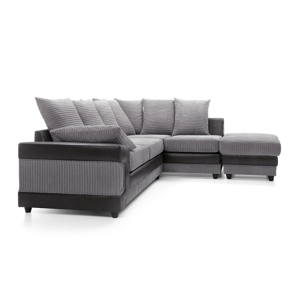 Ruth Jumbo Cord Corner Sofa - Image 12
