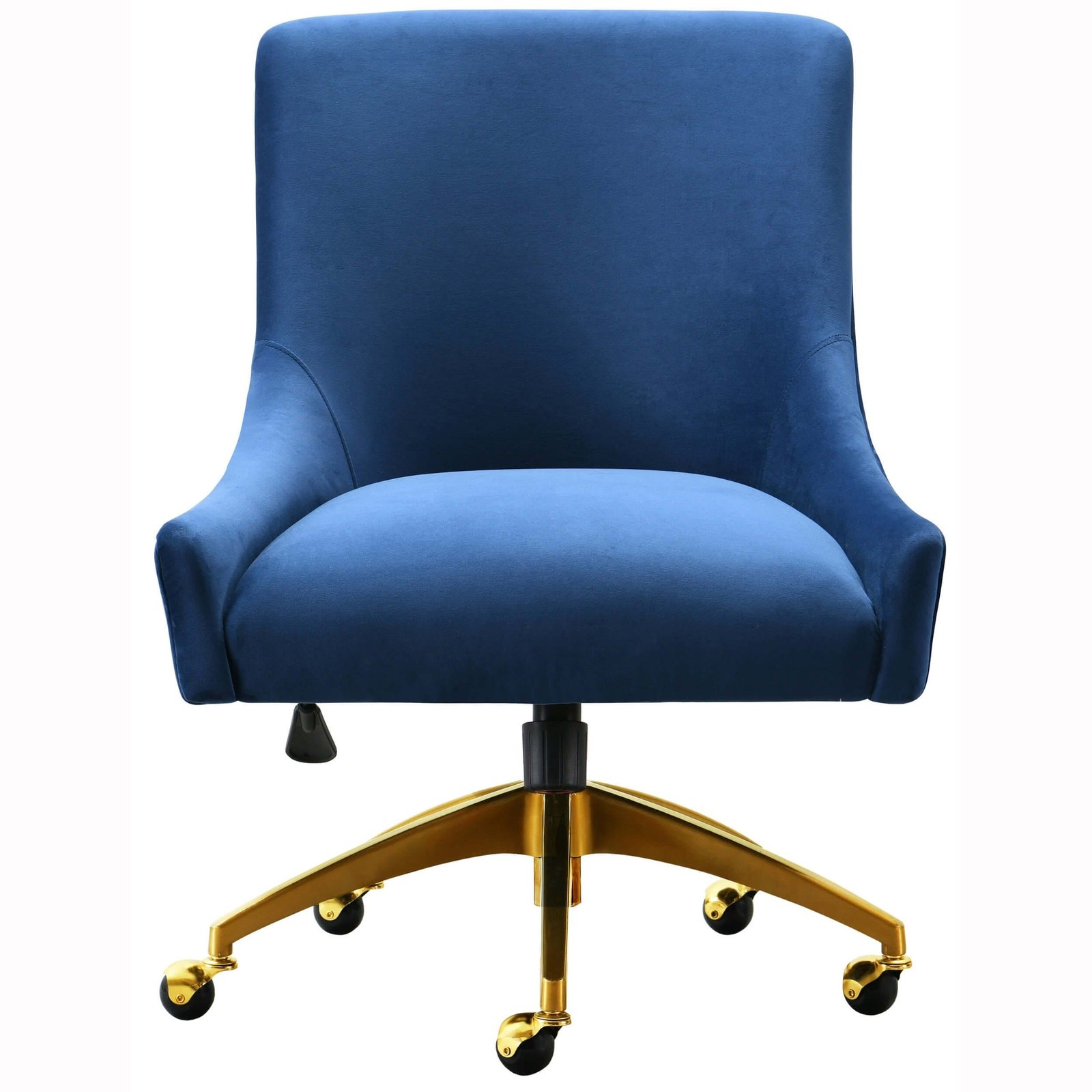 Beatrix Swivel Office Chair, Navy - Image 2